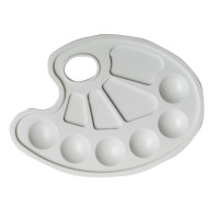 Палітра для малювання, білий Палітра для малювання, білий