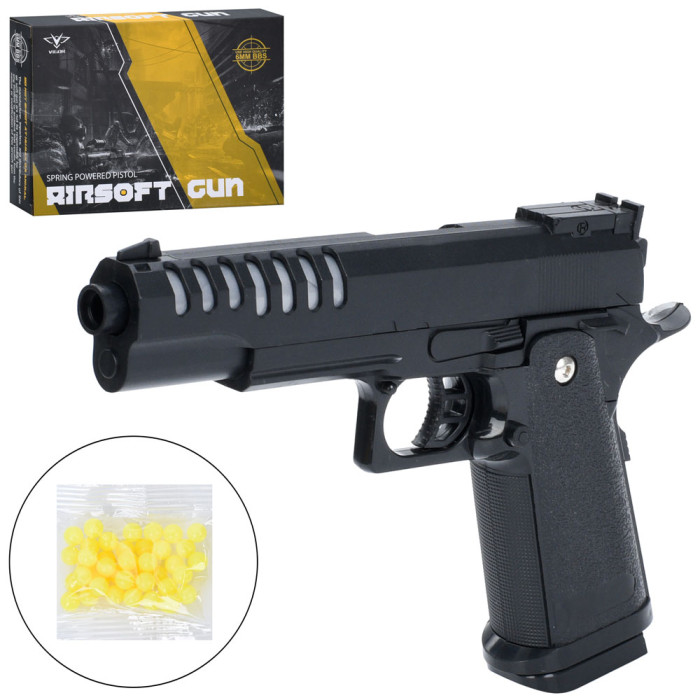 Пістолет VIGOR V302 з пульками кул.22см /144/