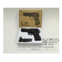 Пістолет мет. кульки, у кор. 19,5*13*3 см /36/ Пістолет мет. кульки, у кор. 19,5*13*3 см /36/