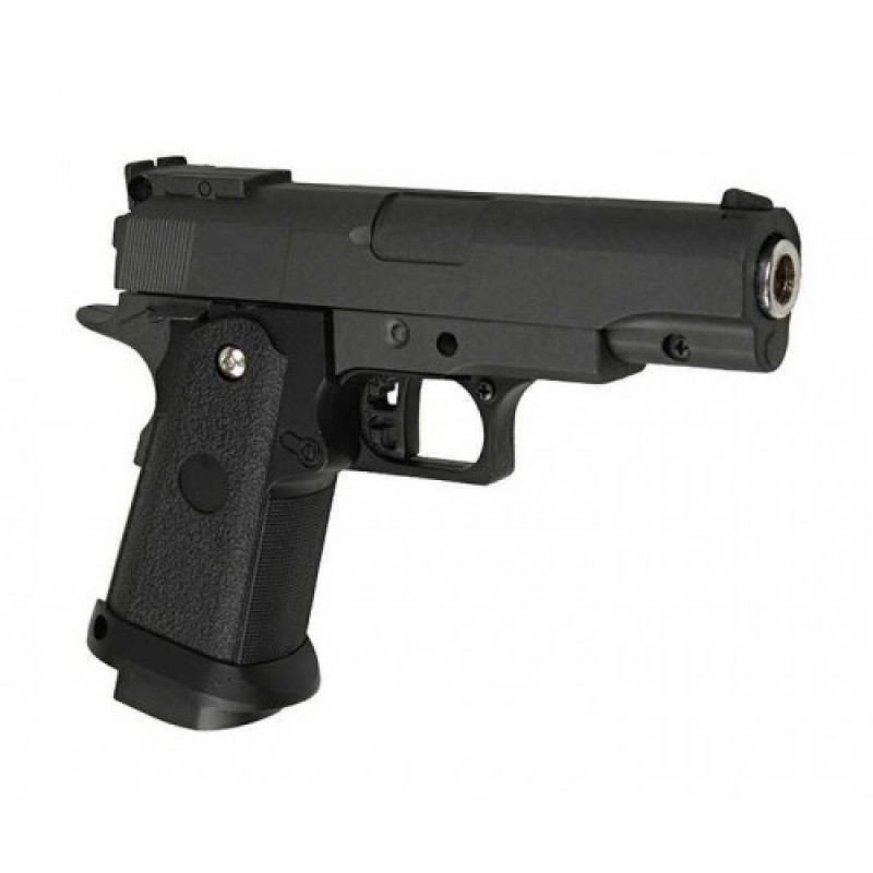 Страйкбольний пістолет пружинний модель COLT1911PD чорний, вага - 330 гр, в кор./36/