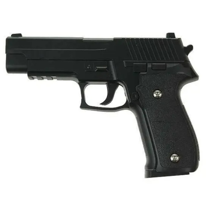 Страйкбольний пістолет Galaxy Sig Sauer 226 метал чорний, вага - 700 гр, в кор. /24/