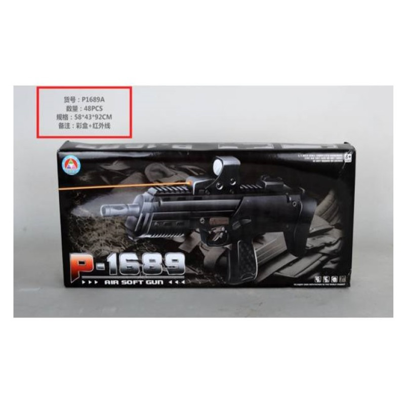 Автомат кульки,батар.,лазер,кор. 38*19,5*3см /48/