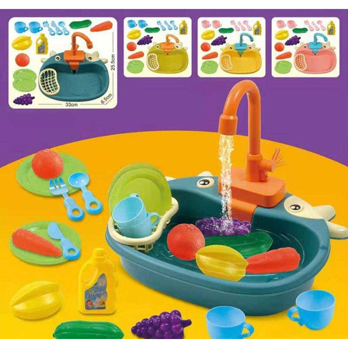 Мийка 4 кольори, на батарейках, МІКС ВИДІВ, в п/е /24/