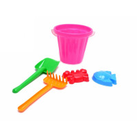 Песочный набор с ведром большим, Бамсик 25*20*20см /25/