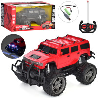 Р/К Джип, аккум, 1:16, 23см, світло, USBзарядне, 2 кольори, в кор-ці, 30-16,5-15,5см /18/