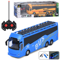 Автобус р/к, акум, 30см, 1:24, світло, гумові колеса,USBзарядне, 2 кольори, в кор-ці, 43-13-10см /12/ Автобус р/к, акум, 30см, 1:24, світло, гумові колеса,USBзарядне, 2 кольори, в кор-ці, 43-13-10см /12/