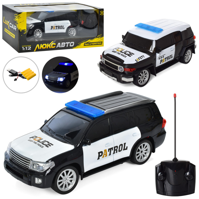 Р/В Джип 31см, акум, USBзар, 1:12, світло, звук, гумові колеса, 2 види, в кор-ці, 44,5-17-18см /12/