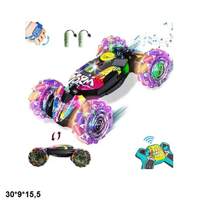 Р.К.Всюдихід-трюкач twist 2333 акум.світ.дим.2кол.кор.30*9*15,5 /24/