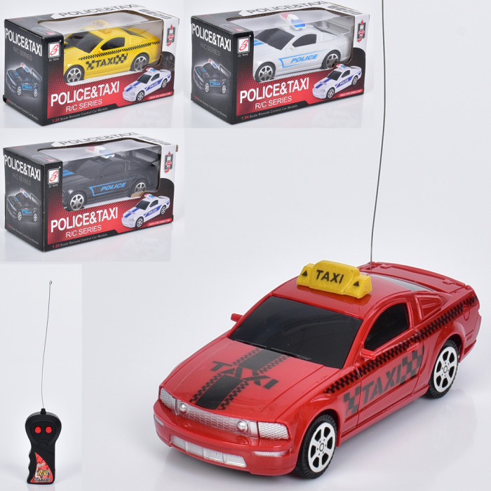 Р/К машина 17см, на бат-ці, 1:24, 4 кольори, в кор-ці, 19,5-10-9см /36/