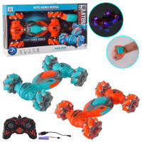 Р.К.Всюдихід-трюкач twist MK730A акум.USB.світ.2кол.кор.40*9*23 /24/