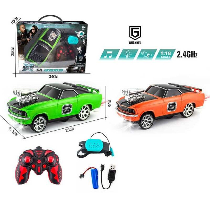 Машина Р/К 2 кольори, в кор.,  МІКС  /36-2/