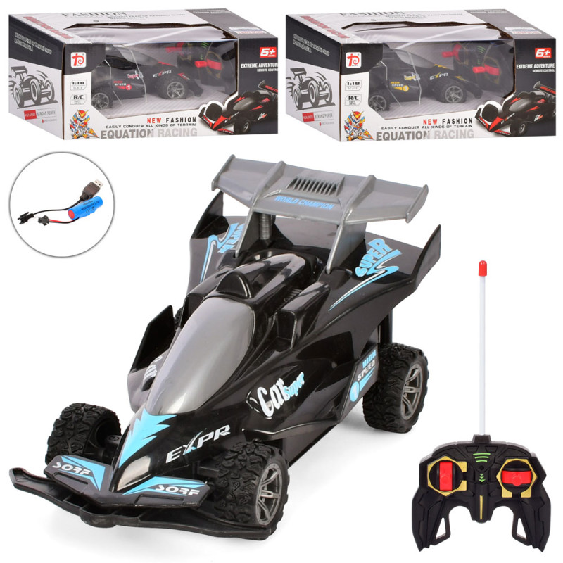 Р/К Машина , 18см, 1:18, акум, USB-зарядне, 3 кольори, в кор-ці, 26,5-15,5-12см /24/