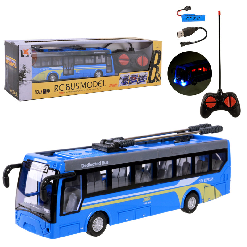 Р/К тролейбус акум.,у кор.35*10*7,5см /72-2/