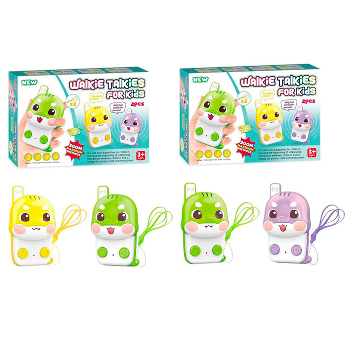 Рація 2шт, 11,5см, 2 кольори, на бат-ці, в кор-ці, 19-13,5-5см /24/