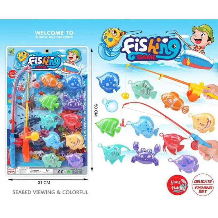 Риболовля магнітна, на блістері р.50x31x4,5 см YG Toys /72/