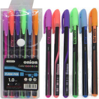 Набір гелевих ручок 6шт неон, уп.PVC (10*48)