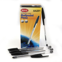 Ручка кульк. Beifa чорна, карт. уп. ціна за 50шт. //