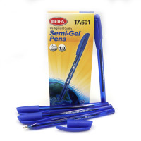 Ручка масл. Beifa 1мм, синя, карт. уп. ціна за 12 шт. //