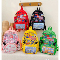 Рюкзак 5 видів, МІКС ВИДІВ, висота 29 см, в п/е 29*26*6 см /150/