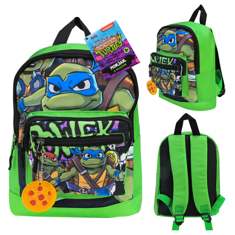 Рюкзак TMNT 31*23*9 см з флікером /50/