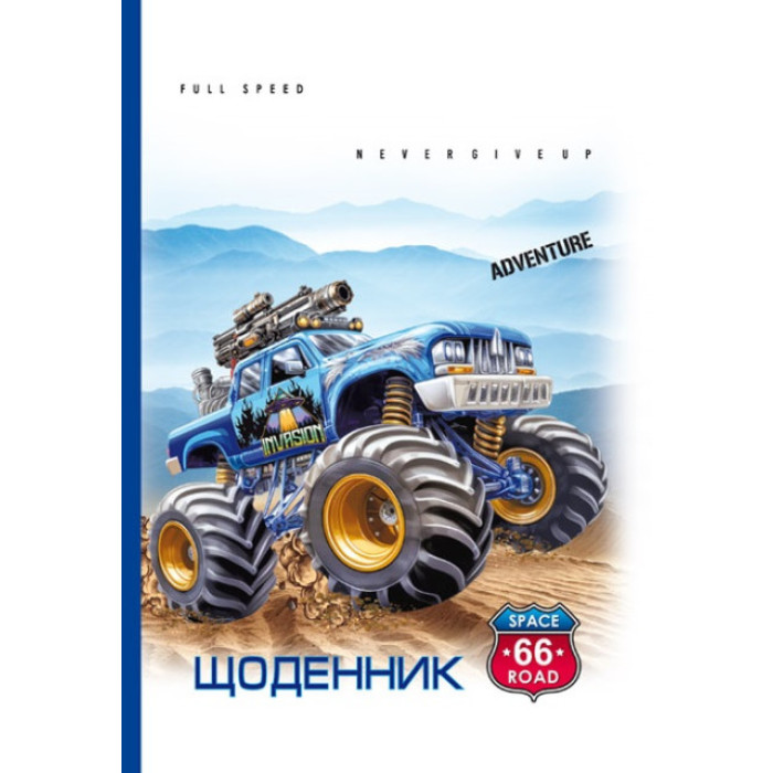 Щоденник, 55г, 7БЦ, 165х240 мм, 40 арк., Тиснення фольгою. диз:24040