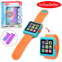 Годинник  наручний, смарт-годинник, музика, звук(англ),  доп.браслет, 2кольори, бат(табл), в кор-ці, 15,5-21,5-5,5см /12/