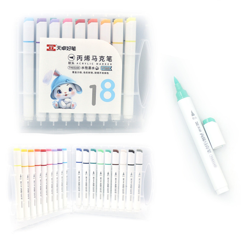 Набір акрилових маркерів-ручка TY 