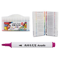 Набір акрил. скетчмаркерів Aodemei трикутн. корп., 36шт., plastic box