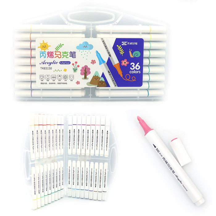 Набір акрилових маркерів TY 