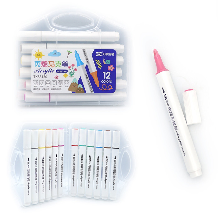 Набір акрилових маркерів TY 