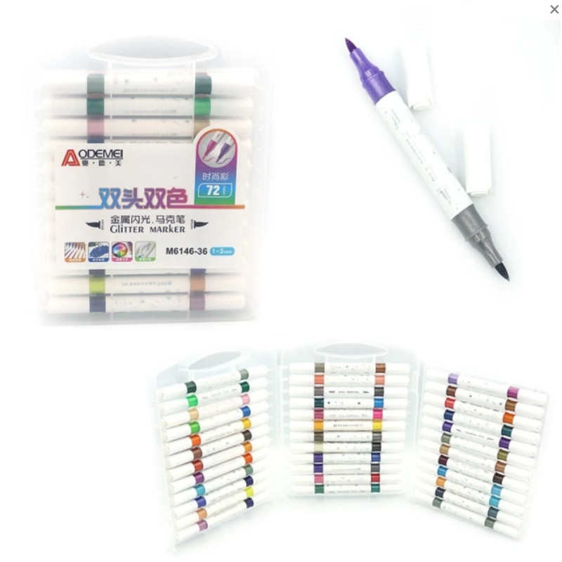 Набір скетчмаркерів акрил. Aodemei 