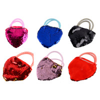 Сумка Сердце 6 видов,на змейке, размер 14*14см, цена за 12шт