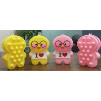 Сумочка силікон. каченя, мікс кольорів /80/