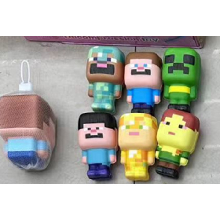 Антистрес мікс видів, майнкрафт п/е 3,5*8,5 см /200/