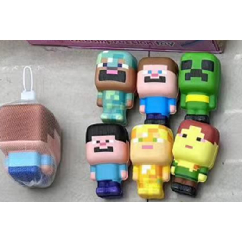 Антистрес мікс видів, майнкрафт п/е 3,5*8,5 см /200/