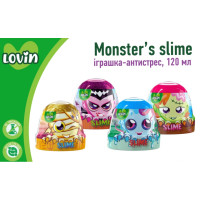 Іграшка-антистрес 120 мл Monster’s Slime ТМ Lovin /24/