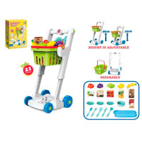 Возик супермаркет, 26-27-в42см/56см, продукти, посуд, 21пр, в кор-ці, 26-41,5-18см /12/