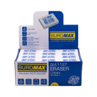 Гумка прямокутна 31х19х9мм, 48шт. в упак. //