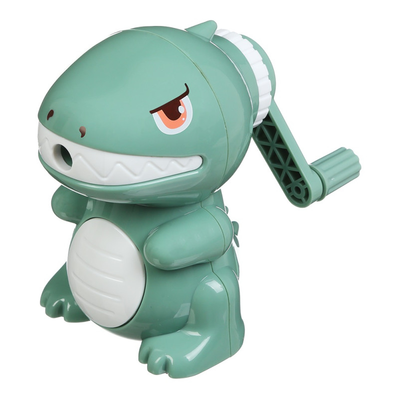 Чинка для олівців DINO, механічна, зелений, KIDS Line