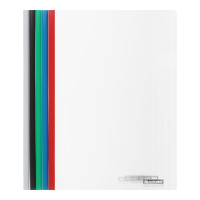 Папка швидкозшивач з притискною планкою, 6мм, асорті, ціна за 5 шт. //