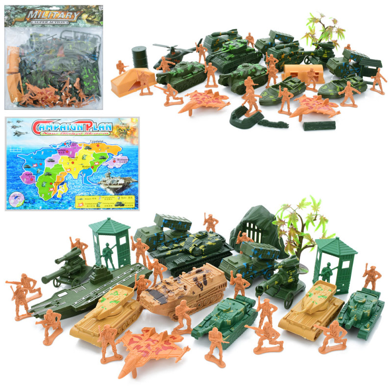 Солдати у наборах фігурки,техніка,2 види, у п/е 33-32-5см /54/