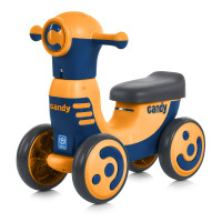 Каталка-толокар M 5855E-7 (1шт) музика, світло,EVA,TF,помаранчевий