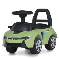 Каталка-толокар M 6155-5 (1шт) музика, світло, зелений