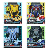 Трансформер 4 види, в кор., МІКС ВИДІВ  /48-2/