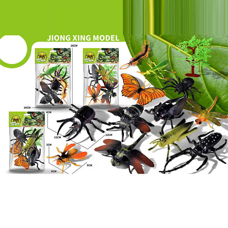 Набір комах в п/е , МІКС ВИДІВ  /240-2/