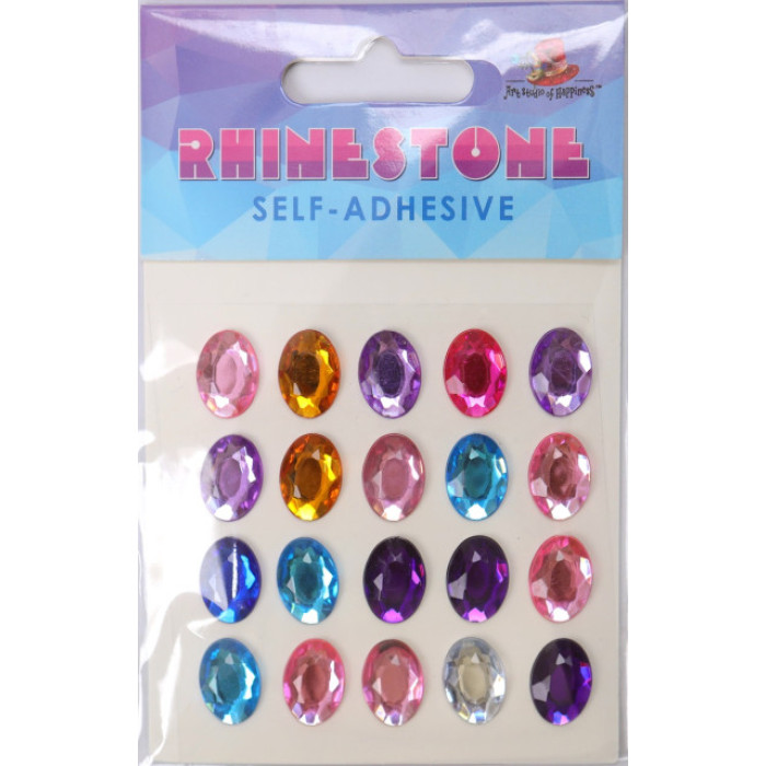 Стрази самоклеючі, 1,4*1,0см,20шт. 213835