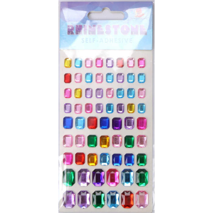 Стрази самоклеючі, 13*7,5см, 213827