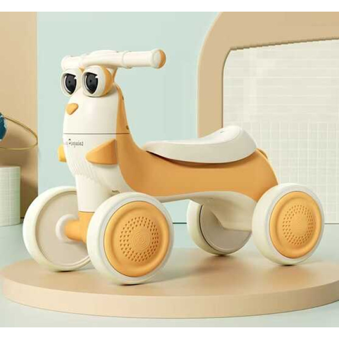 Велобіг JOY 4-х колісний колеса PU, рама пластик, УКР. ОЗВУЧ. та підсвічування, в кор. /1/