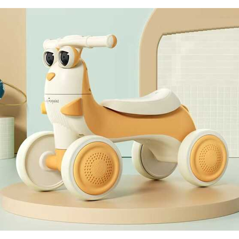 Велобіг JOY 4-х колісний колеса PU, рама пластик, УКР. ОЗВУЧ. та підсвічування, в кор. /1/