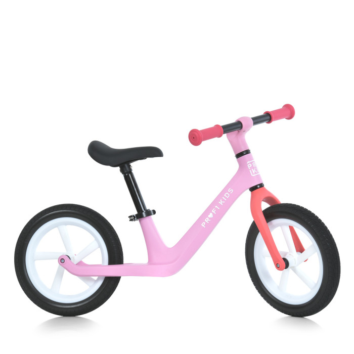 Біговел дитячий PROFI KIDS 12 д. MBB 1042 PU PINK (1шт) 2 кол PU,нейлон.рама,рожевий